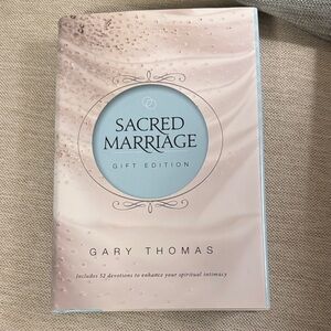 Sacred Marriage Gift Edition Book - Cream Cover